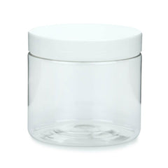 200ml Wide Neck Screw Top Jar & 70mm White Cap