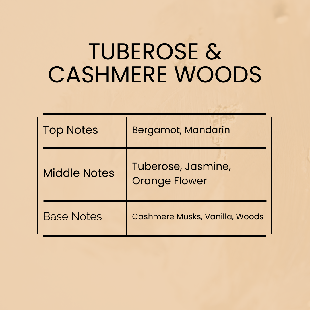 Tuberose & Cashmere Woods Fragrance Oil